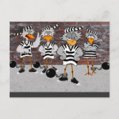Jailbird Postcard Briefkaart (Voorkant)