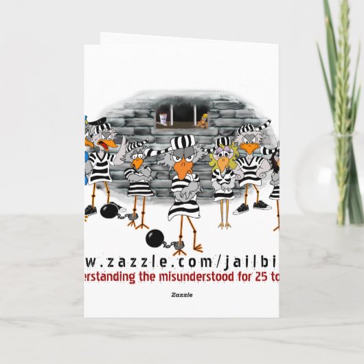 Jailbird: Vaderdag Kaart (Achterkant)