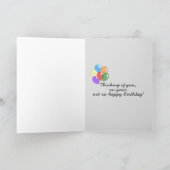 Jailbird Verjaardag Kaart (Binnen)