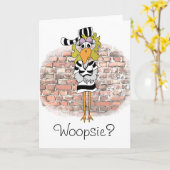 Jailbird-Wenskaart Kaart (Gele Bloem)