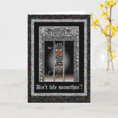 Jailbird-Wenskaart Kaart (Gele Bloem)