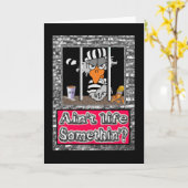 Jailbird-wenskaart Kaart (Gele Bloem)