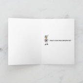 Jailbird-Wenskaart Kaart (Binnen)