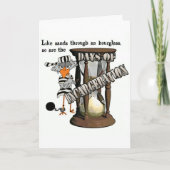 Jailbird-wenskaart Kaart (Voorkant)