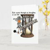 Jailbird-wenskaart Kaart (Gele Bloem)