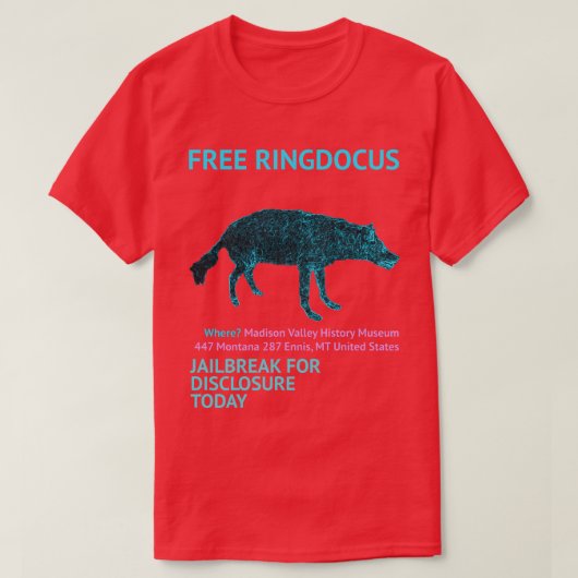 jailbreak ringdocus - alan s . tofighi t-shirt (Design voorkant)