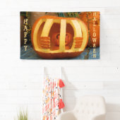 Jailed Pumpkin Halloween Spandoek (Insitu)