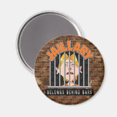 Jaillary Hillary voor de gevangenis Magneet (Voorkant / Achterkant)