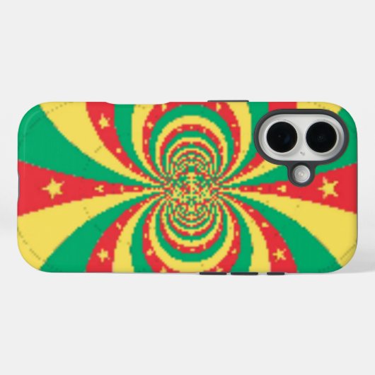 J'aime Cameroon Case-Mate iPhone Case (Achterkant (horizontaal))