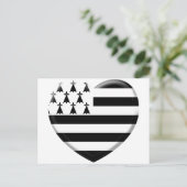 j'aime la Bretagne Briefkaart (Staand voorkant)