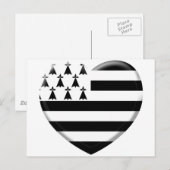 j'aime la Bretagne Briefkaart (Voorkant / Achterkant)
