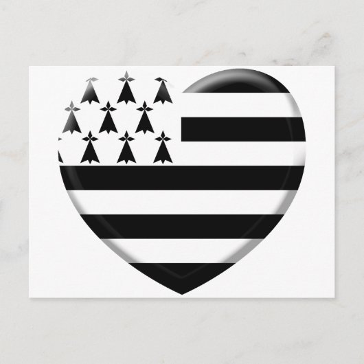 j'aime la Bretagne Briefkaart (Voorkant)