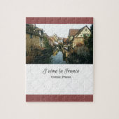 J'aime la France Puzzle - Colmar, Frankrijk Legpuzzel (Verticaal)