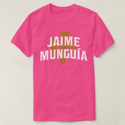 Jaime Munguia T-shirt (Design voorkant)