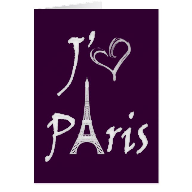 j'aime Paris (Voorkant)