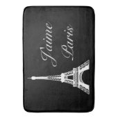 J'aime Paris Bath Mat (Voorkant Verticaal)