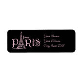 J'aime Paris (Donker) Label (Voorkant)