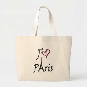 j'aime Paris Grote Tote Bag
