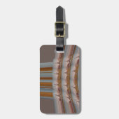 J'aime Paris (ik hou van Parijs) Bagagelabel (Voorkant verticaal)