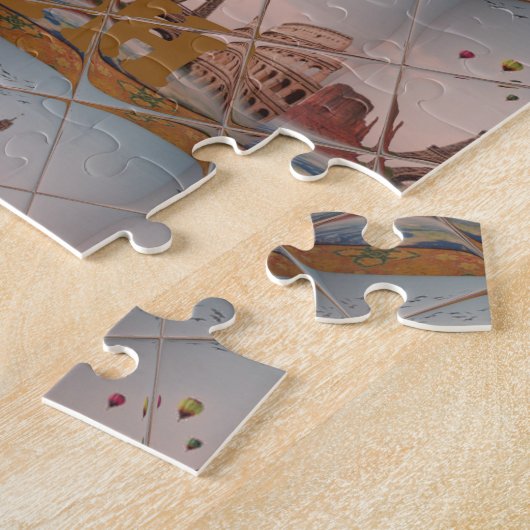 J'aime Paris (ik hou van Parijs) Legpuzzel (Zijkant)