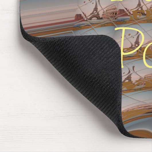 J'aime Paris (ik hou van Parijs) Muismat (Hoek)