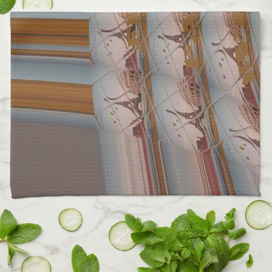 J'aime Paris (ik hou van Parijs) Theedoek (Gevouwen)