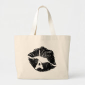 J'aime Paris Lips Grote Tote Bag (Voorkant)