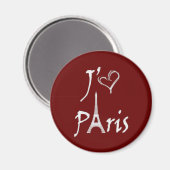 j'aime Paris Magneet (Voorkant / Achterkant)
