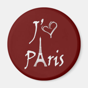 j'aime Paris Magneet