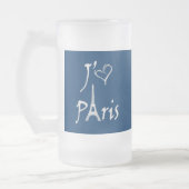 j'aime Paris Matglas Bierpul (Links)