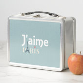 J'aime Paris Metal Lunch Box (In situ)
