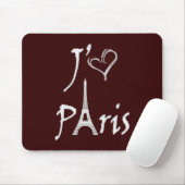 j'aime Paris Muismat (Met muis)