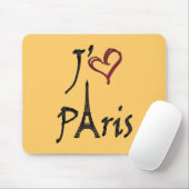 j'aime Paris Muismat (Met muis)