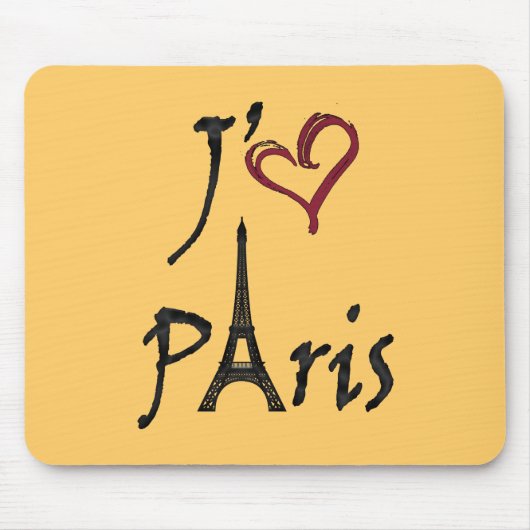 j'aime Paris Muismat (Voorkant)