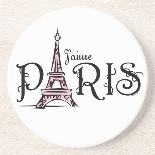 J'aime Paris Onderzetter (Voorkant)