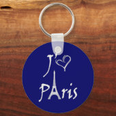 j'aime Paris Sleutelhanger (Voorkant)