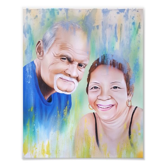 Jaime y Cuqui Foto Afdruk (Voorkant)