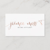 Jaimee Moss Visitekaartjes (Voorkant)