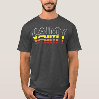 Jaimy First Name Funny Vintage Sunset Jaimy vintag T-shirt