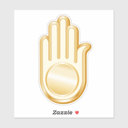 Jain Custom Cut Sticker (Vel)