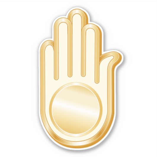 Jain Custom Cut Sticker (Voorkant)