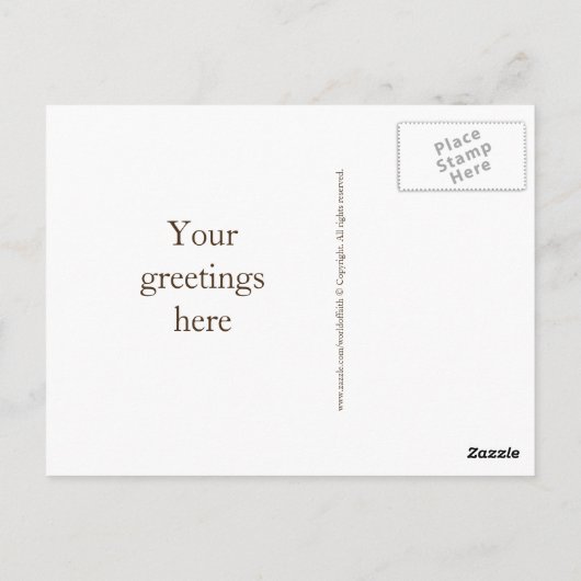 Jain Symbol Briefkaart (Achterkant)