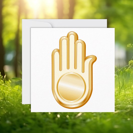 Jain Symbol Invitation/Announcement Flat Card