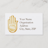 Jain Symbol Visitekaartje (Voorkant)