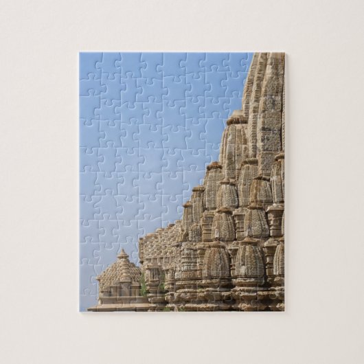 Jain temple in Chittorgarh Fort, India Legpuzzel (Verticaal)