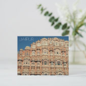 jaipur hawa mahal briefkaart (Staand voorkant)