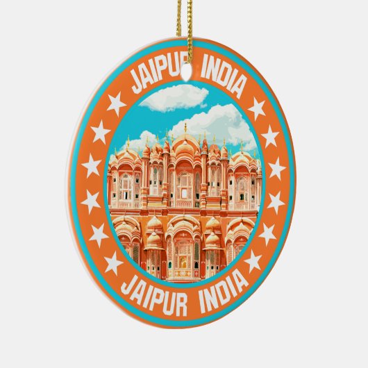 Jaipur India Keramisch Ornament (Rechts)