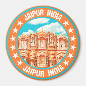 Jaipur India Magneet (Voorkant)