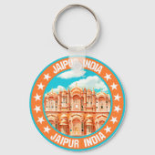 Jaipur India Sleutelhanger (Achterkant)
