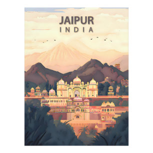 Jaipur – Indiase Koninklijke Roze Stad Foto Afdruk